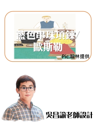藍色串珠項鍊
